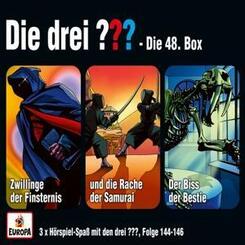 Die drei ??? - 48. Box (Folgen 144 - 146),3 CD Longplay