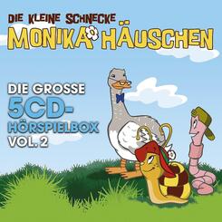Die kleine Schnecke Monika H&auml;uschen - Die gro&szlig;e 5-CD H&ouml;rspielbox,5 Audio-CDs