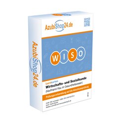 AzubiShop24.de Lernkarten ADD-ON WISO Wirtschafts- und Sozialkunde (Kaufmann/-frau im Gesundheitswesen)