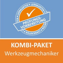 AzubiShop24.de Kombi-Paket Lernkarten Werkzeugmechaniker /in Azsbildung