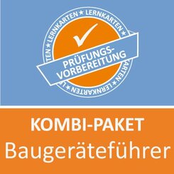 AzubiShop24.de Kombi-Paket Baugeräteführer Lernkarten