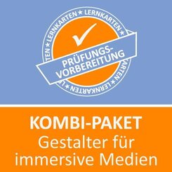 Kombi-Paket Gestalter f&uuml;r immersive Medien - Lernkarten