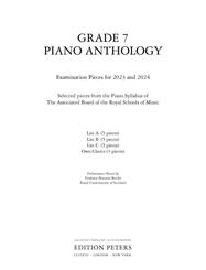 Grade 7 Piano Anthology 2023-2024