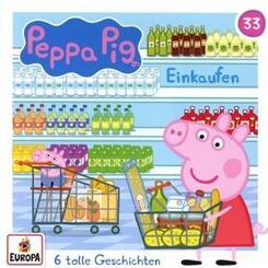 Peppa Pig H&ouml;rspiele - Einkaufen,1 Audio-CD