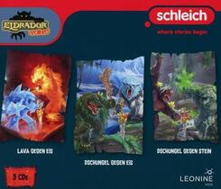 Schleich Eldrador Creatures H&ouml;rspielbox.Box.1,3 Audio-CD