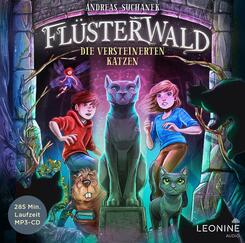 Fl&uuml;sterwald - Die versteinerten Katzen,1 Audio-CD
