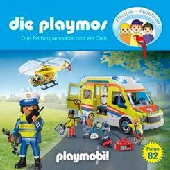 Die Playmos - Drei Rettungseins&auml;tze und ein Dieb,1 Audio-CD
