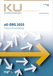 aG-DRG Fallpauschalenkatalog 2025