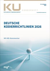 Deutsche Kodierrichtlinien 2026 mit MD-Kommentar