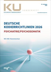 Deutsche Kodierrichtlinien f&uuml;r die Psychiatrie/Psychosomatik 2026 mit MD-Kommentar
