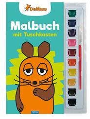 Die Maus, Malbuch mit Tuschkasten