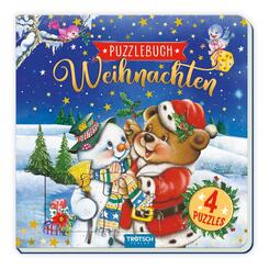 Tr&ouml;tsch Pappenbuch Puzzlebuch Weihnachten