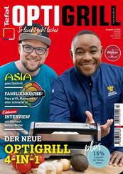 OptiGrill Magazin: So leicht geht lecker. Der neue OptiGrill 4-in-1. Mit Starkoch Nelson Müller und Benni Hetterich "Der