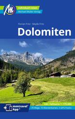 Dolomiten Reisef&uuml;hrer Michael M&uuml;ller Verlag, m. 1 Karte