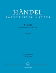 Semele HWV 58 -Musical Drama in Three Acts-