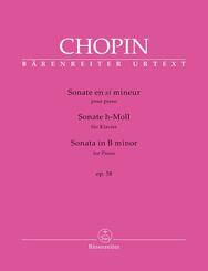 Sonate f&uuml;r Klavier h-Moll op. 58