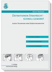 Definition Strafrecht - schnell gemerkt