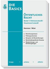 Die Basics &Ouml;ffentliches Recht I - Verfassungsrecht, Staatshaftungsrecht