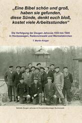 "Eine Bibel sch&ouml;n und gro&szlig;, haben sie gefunden, diese S&uuml;nde, denkt euch blo&szlig;, kostet viele Arbeitsstunden"