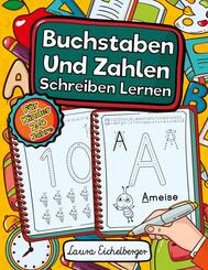 Buchstaben Und Zahlen Schreiben Lernen F&uuml;r Kinder 2-4 Jahre