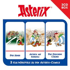 Asterix -3-CD-H&ouml;rspielbox.Vol.7,3 Audio-CD