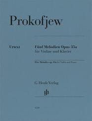 Sergej Prokofjew - F&uuml;nf Melodien op. 35a
