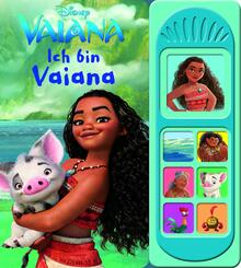 Disney Vaiana - Ich bin Vaiana - Soundbuch - Pappbilderbuch mit 7 Ger&auml;uschen