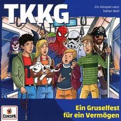 TKKG - Ein Gruselfest f&uuml;r ein Verm&ouml;gen,1 Audio-CD
