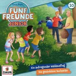 F&uuml;nf Freunde JUNIOR - Ein aufregender Waldausflug / Die gestohlene Buchseite,1 Audio-CD