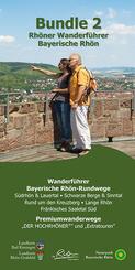 Bundel 2 Rh&ouml;ner Wanderf&uuml;hrer Bayerische Rh&ouml;n, 6 Teile
