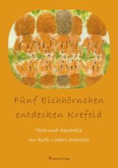 F&uuml;nf Eichh&ouml;rnchen entdecken Krefeld