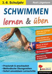 Schwimmen lernen und &uuml;ben