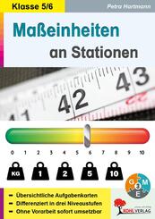 Ma&szlig;einheiten an Stationen / Klasse 5-6