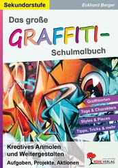 Das gro&szlig;e Graffiti-Schulmalbuch