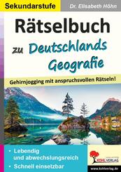R&auml;tselbuch zu Deutschlands Geografie