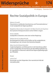 Rechte Sozialpolitik in Europa