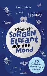 Schie&szlig; den Sorgen-Elefant auf den Mond