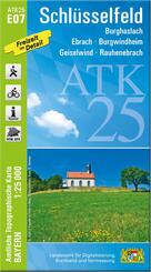 ATK25-E07 Schl&uuml;sselfeld (Amtliche Topographische Karte 1:25000)
