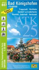 ATK25-B07 Bad K&ouml;nigshofen i.Grabfeld (Amtliche Topographische Karte 1:25000)