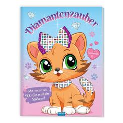 TR&Ouml;TSCH - Stickermalbuch Diamantenzauber Tierfreunde