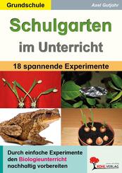 Schulgarten im Unterricht / Grundschule