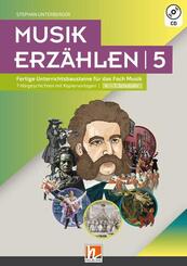 Musik erz&auml;hlen 5, m. 1 Audio-CD