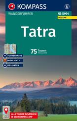 KOMPASS Wanderf&uuml;hrer Niedere und Hohe Tatra, 75 Touren mit Extra-Tourenkarte