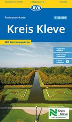 BVA Radwanderkarte Kreis Kleve 1:50.000