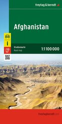 freytag & berndt Stra&szlig;enkarte Afghanistan 1:1,1 Mio.