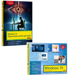 Windows 10 Grundlagen & Sicherheit - Buchpaket (2 Bücher)