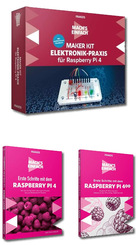 Raspberry Pi - Paket (2 Bücher + Maker Kit)