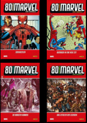 80 Jahre Marvel - Die Comic-Buch Collection (4 Bücher)