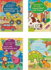 Kinderbuch-Paket: Bastelbücher für Kids ab 3 Jahren (4 Bücher)