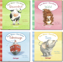 Kinderbuch-Paket ab 2 Jahren: Erste Wörter - Erste Reime (4 Bücher)